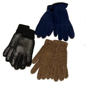 Bundle of Winter Gloves for Women Three (3) Pairs